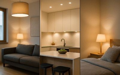 Lumeny na m²: Oświetlenie Salonu, Kuchni i Sypialni