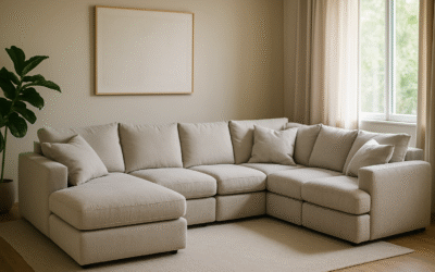 7 sytuacji, w których kanapa modułowa jest idealnym rozwiązaniem