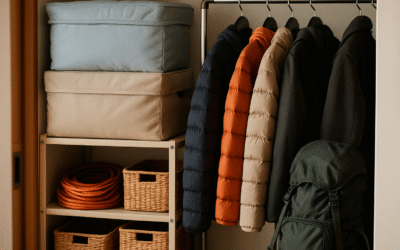 Jak efektywnie przechowywać sezonowo w małym mieszkaniu